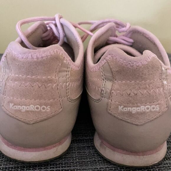 KangaROOS Casey Sneaker Sz 8 Tan and Pink - Picture 2 of 6